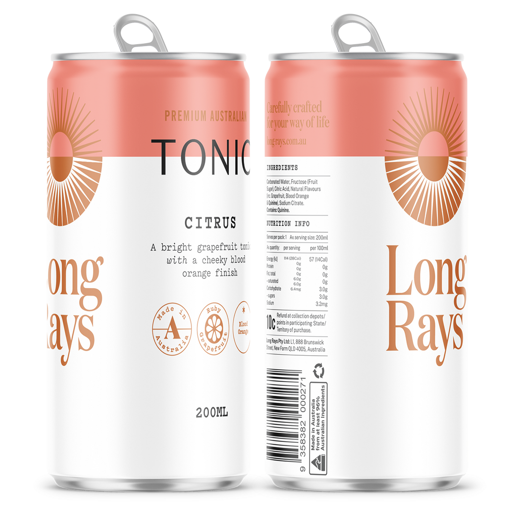 Long Rays Citrus Tonic Carton (24x200mL)