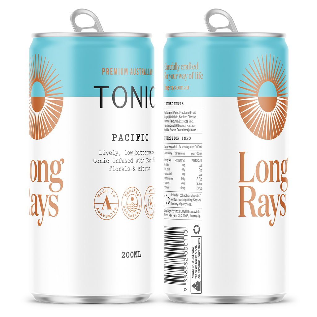 Long Rays Pacific Tonic Carton (24x200mL)