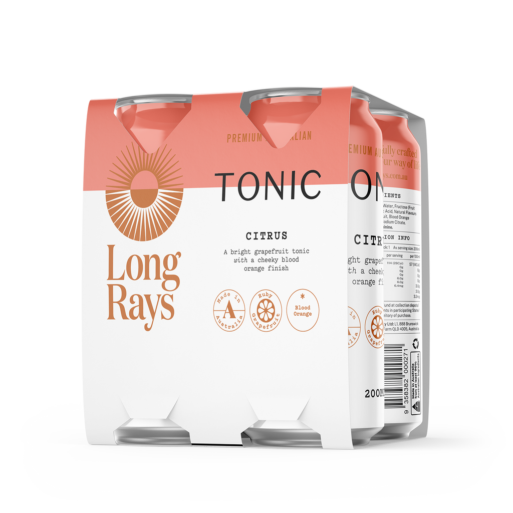 Long Rays Citrus Tonic Carton (24x200mL)