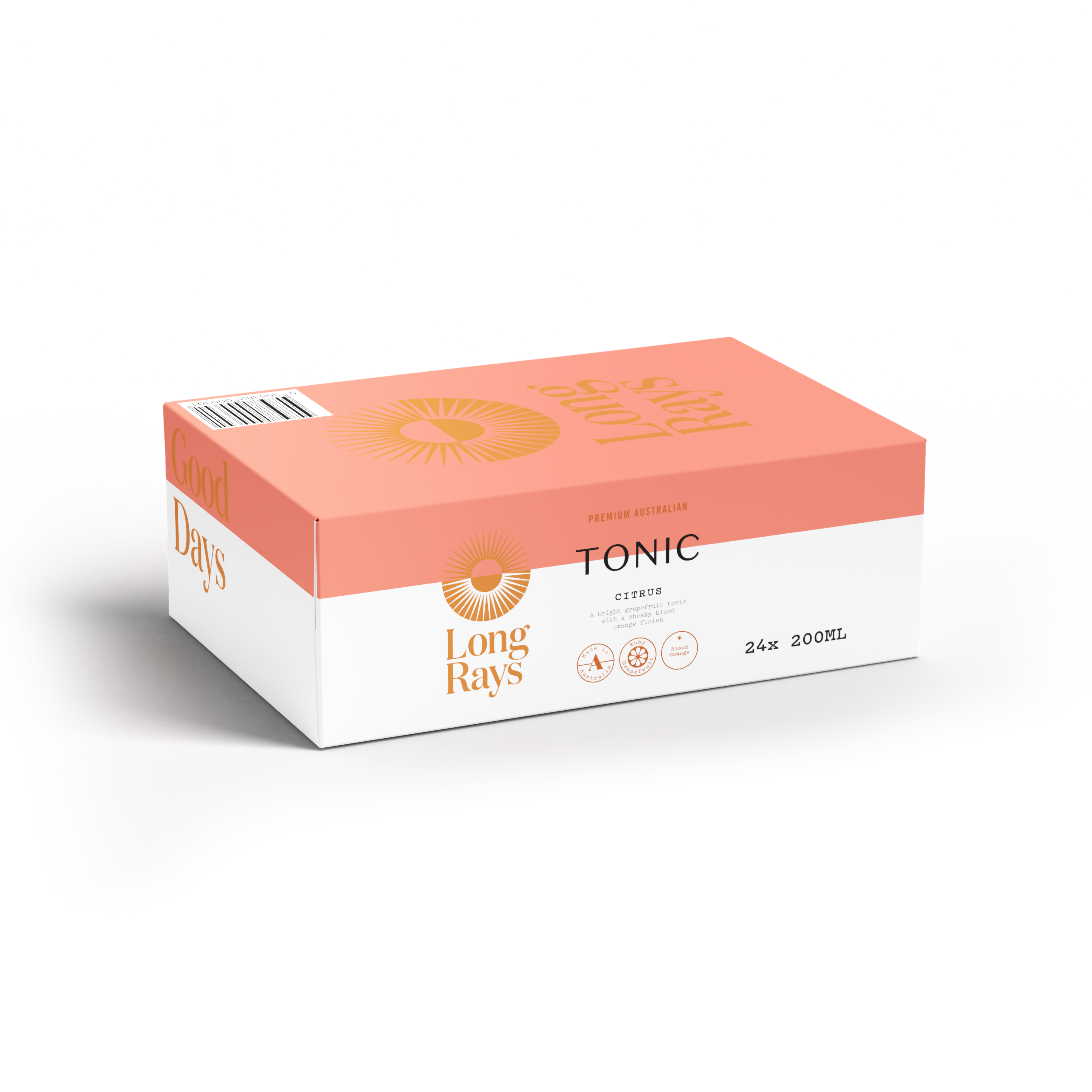 Long Rays Citrus Tonic Carton (24x200mL)