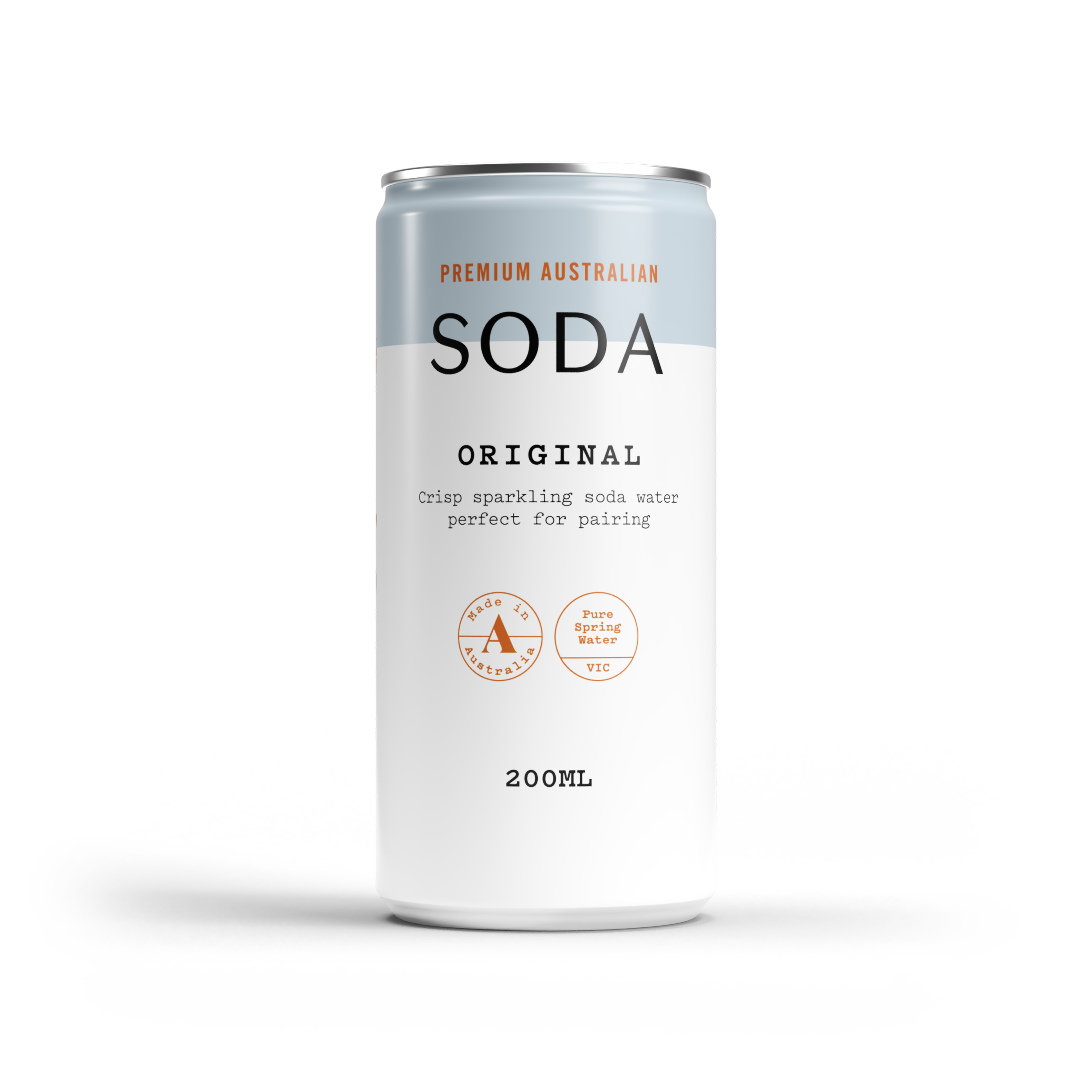 Long Rays Australian Soda Carton (24x200mL) Loose Cans